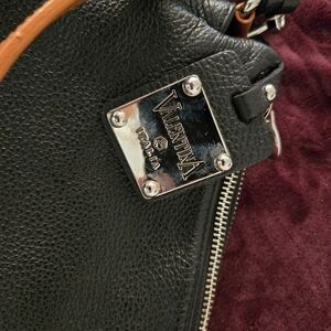 Valentina Black Leather Men's Bag
